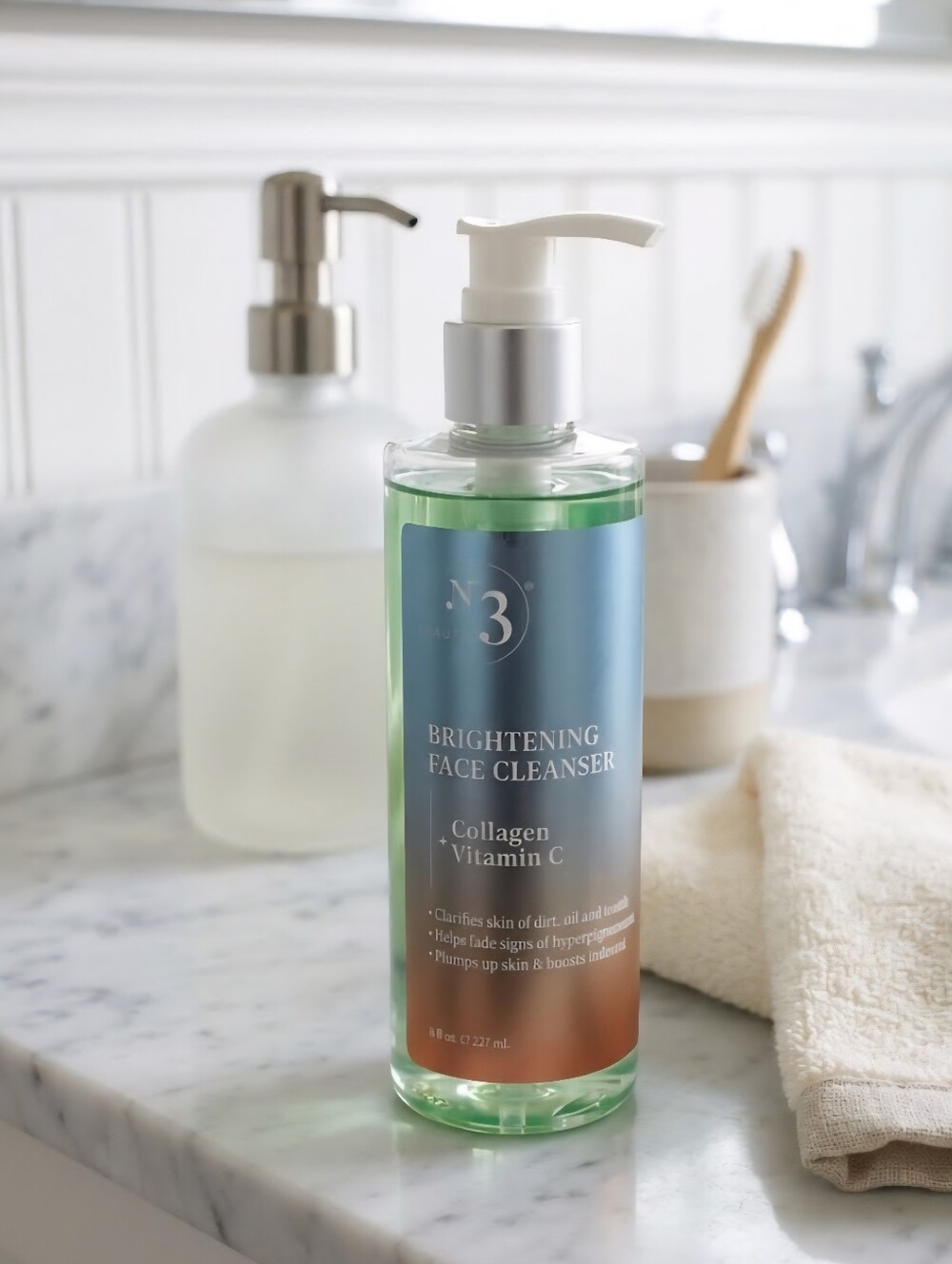 No3 Brightening Face Cleanser with Collagen & Vitamin C NEW